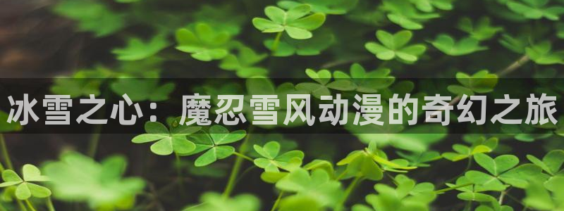 禁漫动漫天堂：冰雪之心：魔忍雪风动漫的奇幻之旅