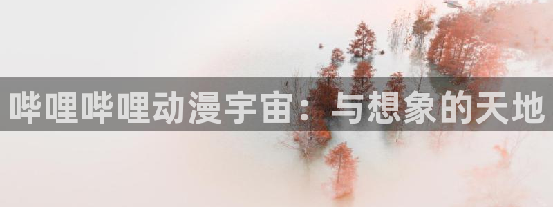 禁漫动漫天堂：哔哩哔哩动漫宇宙：与想象的天地